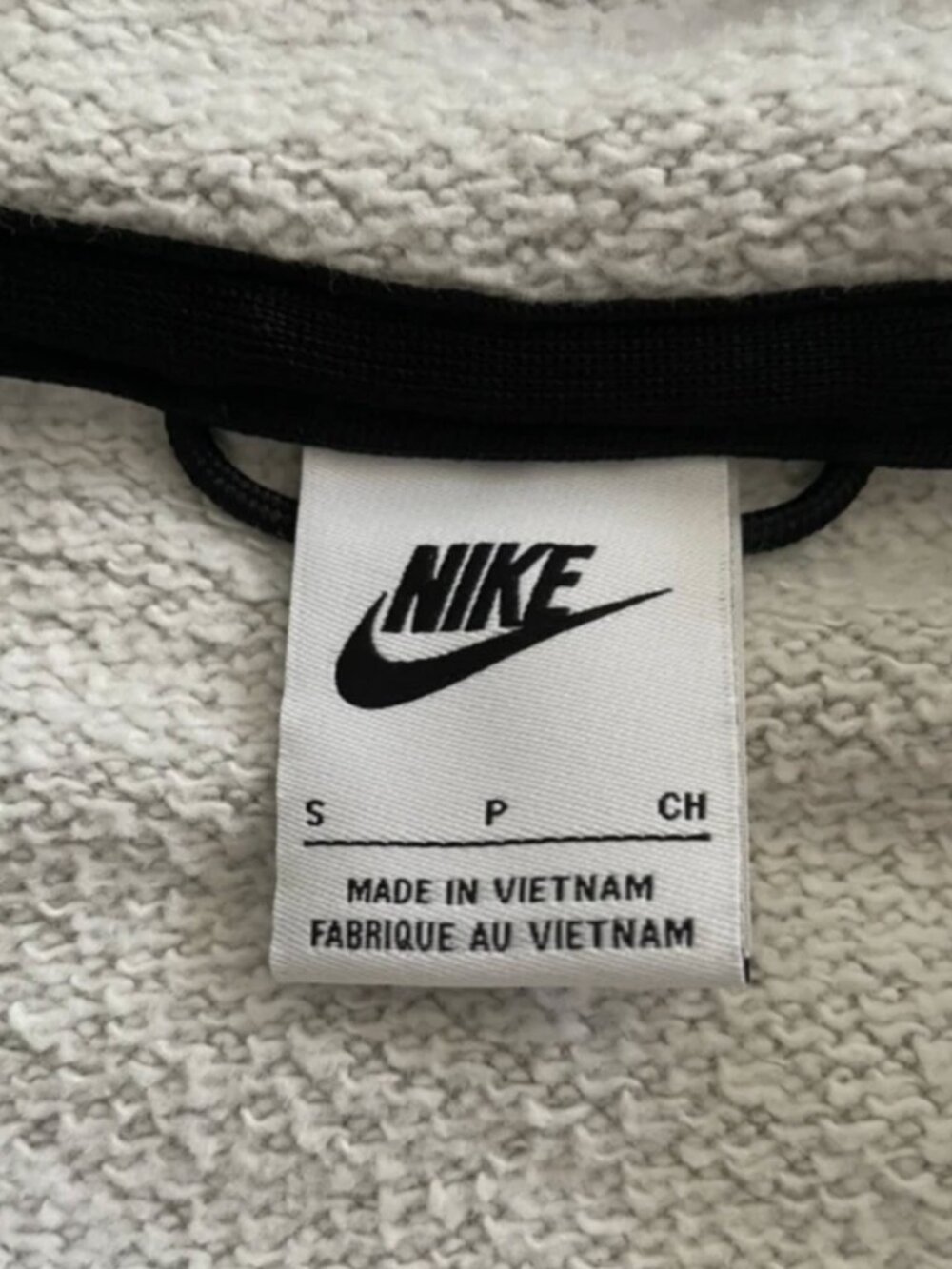 Nike Tech Fleece Men Size S Winterized Hoodie Cobblestone Black Pristine VNDS - Picture 4 of 16